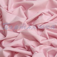 Ткань кулирка, розовый, 150г/м²,  шир.90 см (рукав), Турция, 1м 