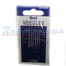 Набор игл для ручн/шитья TRK-GR-906 гобеленовые Needles (1бл/6шт) Турция