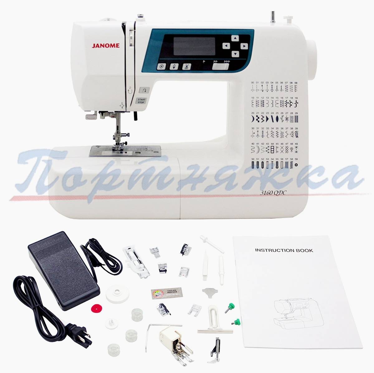 Швейная машина JANOME 3160 QDS