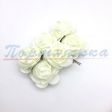 Цветок TRK  Armanc "Декоративная роза" 40 мм, 1 шт. Турция, 