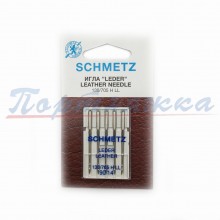 Иглы Schmetz 130/705H кожа №90 по 5шт.
