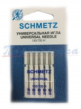  Иглы Schmetz 130/705H универсальные №70-90 по 5шт.